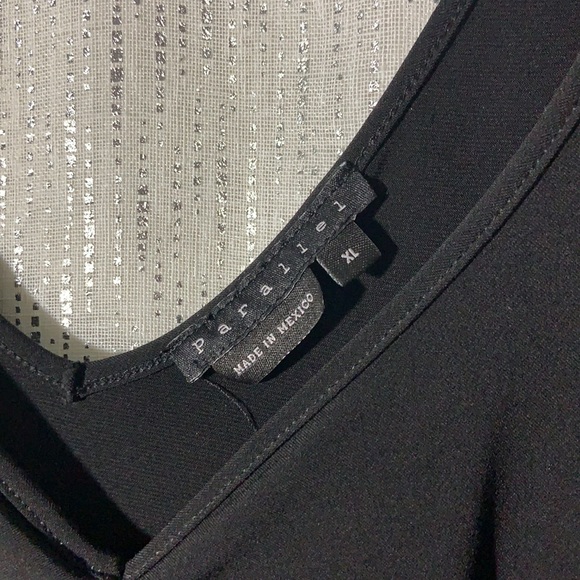 Black Parallel Dress - Picture 4 of 4